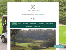 Tablet Screenshot of challengegolf.net