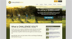 Desktop Screenshot of challengegolf.com